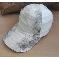 ราคา หมวกสวยๆ ขาวหิมาลายันต์ ร้านอันดับ 1 ในลาซาด้า หมวกหนังจระเข้เเท้เป็นส่วนหนังด้านท้องลวดลายสวยงาม สีขาวหิมาลายันต์ (15359436433)