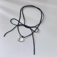 ราคา choker necklace สร้อยคอy2k โชคเกอร์ สร้อยคอเชือกหนังกำมะหยี่ จี้หัวใจ (21050310612)