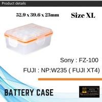 ราคา กล่องใส่แบต กล่องเก็บแบต Battery Case ตลับใส่แบตเตอรี่กล้อง สำหรับแบตเตอร์ canon fuji sony olympus nikon (13698678781)