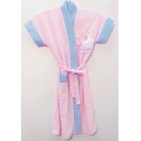 ราคา ชุดคลุมอาบน้ำ ชุดคลุมว่ายน้ำเด็ก ผู้ใหญ่ ลายการ์ตูนยูนิคอร์น สีชมพู ฟ้า Bathrobe Unicorn Design สินค้าขายดี (1822968224)