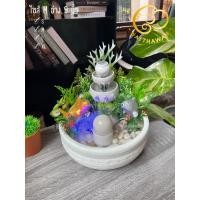 ราคา น้ำพุฮวงจุ้ยNatthawan ชุดปลาเงินปลาทอง (16250219233)