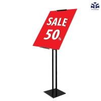 ราคา ขาตั้งป้ายโฆษณา ขาตั้งฟิวเจอร์บอร์ด ฟิวเจอร์บอร์ดbunting stand ขาตั้งวาดรูป ขาตั้งรูปภาพ สีดำ Matte ใช้ได้ทุกที (17432237607)