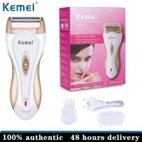 ราคา Kemei เครื่องกำจัดขนที่โกนหนวดไฟฟ้าแบบชาร์จไฟได้สำหรับผู้หญิงเครื่องกำจัดขนที่โกนหนวดกำจัดขนเครื่องกำจัดขนตัวหญิง KM 3518 (19795862180)