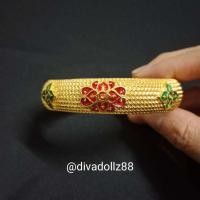 ราคา กำไลข้อมือทองลงยา ราคาถูก กำไลข้อมือเจ้าสาว เจ้านาง ล้านนา ลายไทย ตกแต่งชุดไทย ชุดชาติพันธ์ (21074888954)