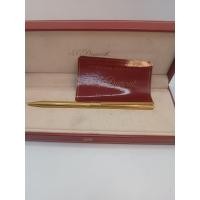 ราคา ปากกาS T Dupont ปากกาสีทอง ลูกลื่น มือสอง (20983724710)