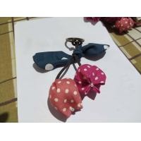 ราคา พวงกุญแจผ้า ดอกทิวลิป รุ่นพวง 2 ดอก คละสี (18230846346)