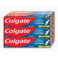 ราคา ยาสีฟันคอลเกต 150 กรัม แพค6หลอด249บาท ยาสีฟันคอลเกต ยอดนิยม เย็นซ่า Colgate 150g หลอดใหญ่ (19833886868)