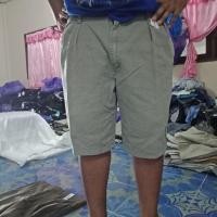 ราคา กางเกงขาสั้นกระเป๋าข้าง USA ผ้าเวสปอยท์ มือสอง (19635527674)