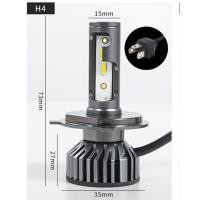 ราคา Free Gift Philips LED หลอดไฟหน้ารถยนต์ หลอดไฟ Canbus 2PCS 20000LM 6000K H1 H3 H4 H7 H8 H9 H11 9005 9006 ไฟหน้ารถ Led CSP ชิป110W (21268843544)