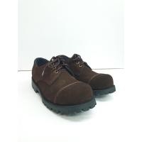 ราคา รองเท้าหัวเหล็กอันเดอร์กราวหนังวัวแท้100 รองเท้าเซฟตี้หัวเหล็กหนังสีน้ำตาลกลับ แข็งแรงทนทาน (11620001224)