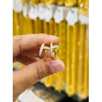 ราคา ทอง ต่างหูทอง เศษทองไม่ลอก (18424713593)