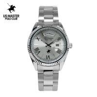 ราคา US Master Polo Club นาฬิกาข้อมือผู้ชาย สายสแตนเลส รุ่น USM 230502 (20918067178)