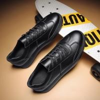 ราคา จัดส่งฟรี รองเท้าผ้าใบลําลองสีดำแบบลำลองรองเท้านักเรียนเกาหลีส้นแบนรองเท้าผู้ชายรองเท้าผ้าใบสีดำรองเท้าผ้าใบผู้ชายรองเท้าหนังขนาดเล็ก (14736170717)