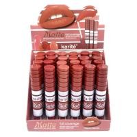 ราคา ลิปจุ่มแมทkarite โทนอิฐนู้ด ขายยกถาด24แท่ง ติดทน กันน้ำ (21199116835)