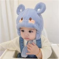 ราคา SHI ข้อเสนอแบบจำกัดเวลา หมวกเด็กน่ารักฤดูหนาวหมวกผ้าคลุมไหล่หมวกตุ๊กตาหมวกเด็กหมวกหู MZ 378 (20475186756)