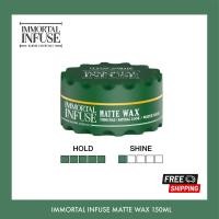 ราคา Immortal Infuse Matte Wax 150ML Strong Hold and Natural Look Ideal for Natural Matte Look and Added Texture Matte Hair Wax (19833386276)