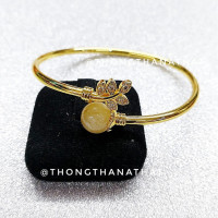 ราคา กำไลไหมทองใบมะกอก เสริมการงาน การเรียน ความรัก การสอบ ปรับไซต์ได้ (10157581944)