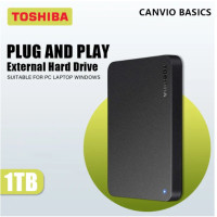 ราคา Toshiba external hard disk ของแท้ hdd 2tb 1tb ฮาร์ดดิสก์แบบพกพา External Hard Drive เอทานอล ฮาร์ดิส ฮาร์ดไดรฟ์ภายนอก รับประกัน 3 ปี (20793144699)