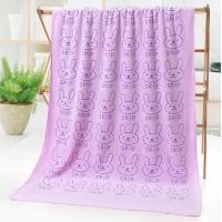 ราคา ผ้าเช็ดตัวนาโน ผ้าขนหนู ลายกระต่าย skip รุ่นหนาพิเศษ ขนาด 70x140 cm (19764901561)