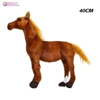ราคา ของขวัญงานเทศกาลม้าสำหรับเด็กรูปม้าน้ำของเล่นตุ๊กตาม้านิ่มสีแดง Geral (17982561888)
