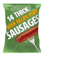 ราคา Inter product Sausages Thick Irish Pork Iceland 700g (15400665846)