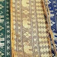 ราคา ผ้าผูกเอว ผ้าไหม ผ้าแพรวา ผ้าไทยลายช้าง (7629983050)