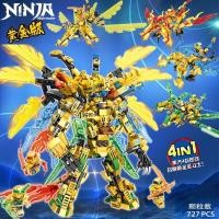 ราคา LY นินจาโก มังกร ตัวต่อ สามารถรวมได้ 4 รุ่น 6 ปีขึ้นไป รุ่นทอง มังกรนินจาโก ninjago dragon ชุดตัวต่อ (21225737955)