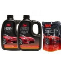 ราคา 3M 2 ขวด แชมพูล้างรถ ชนิดผสมแวกซ์ Car Wash with Wax ขนาด 1000มล PN39000W 3M แชมพูล้างรถ สูตรผสมแวกซ์ 200Ml (699762950)