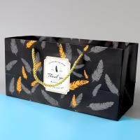 ราคา A005 พร้อมส่ง แพค5กล่อง กล่องทรงยาว ใส่คุกกี้ ขนมเปี๊ยะ ขนมไหว้พระจันทร์ มาการอง ของขวัญ ของฝาก ของชำร่วย (16495930049)