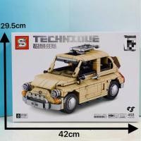 ราคา LEGO 10271 Creative Model Car Fiat 500 Educational Car Childrens Intelligence Assembly Lego Block Toy Gift (20711209617)