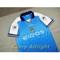 ราคา Retro เสื้อบอลย้อนยุค Vintage ทีมแมน ซิตี้ เหย้า Man City Home 1999 และอาร์มพรีเมียร์ สุดเท่ห์ (15588755693)