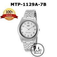 ราคา CASIO ของแท้ รุ่น MTP 1129A MTP 1129G MTP 1129N นาฬิกาชายสายสแตนเลส ประกัน 1ปี MTP1129 MTP1129A (18993815821)