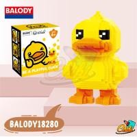 ราคา ตัวต่อ นาโน เป็ดตรุษจีน เป็ดเหลือง เป็ดนักมายากล XXL มี 8 แบบ (8899473403)