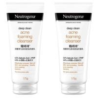 ราคา Neutrogena Deep Clean ACNE Foaming Cleanser นูโทรจีนา ดีพ คลีน แอคเน่ โฟมมิ่ง คลีนเซอร์ โฟมล้างหน้า 175ml 2หลอด (10429402264)