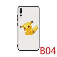 ราคา Black อ่อนนุ่ม ซิลิโคน เคสโทรศัพท์ หรับ Samsung Galaxy A6 M10 J6 J8 S7 J7 A7 J2 M62 F62 J4 A8 A9 M20 Pro Core Edge Plus Prime Duo H 131 Pikachu Pokemon (20610793972)