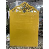 ราคา ฟิวเจอร์บอร์ด 3 พับ ใหญ่ ลายฉลุ ลายไทย พีพีบอร์ด บอร์ดลูกฟูก 65x120cm 40 3 65ซม Exhibition Board ฟิวเจอบอด US Station (19796545767)