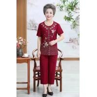 ราคา ชุดเซทผู้สูงวัยมีทั้งหมดหกสีผ้านุ่มลื่นใส่สบายผ้าเรย่อน (20235784573)