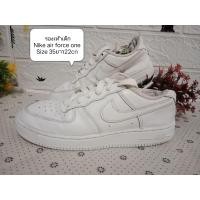 ราคา รองเท้าเด็ก รองเท้าผ้่าใบสีขาว มือสอง size35ยาว22cm (19861199629)