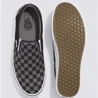 ราคา Vans Slip On checkerboard pewter black แวนส์ สลิปออน เทา ดำ แวนส์ลายตาราง (19700336081)