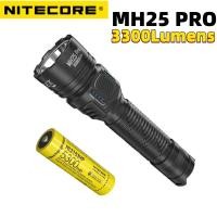 ราคา NITECORE MH25 Pro UHi 40นำ3300ลูเมน USB C ชาร์จได้ตะเกียงไฟฟ้าค้นหาไฟฉุกเฉินไฟฉายพร้อมแบตเตอรี่5300MAh (20594710468)