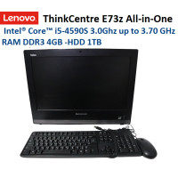 ราคา Lenovo ThinkCentre E73z All in One Desktop Intel Core i5 4590S 3 0Ghz up to 3 70 GHz RAM DDR3 4GB HDD 1TB (11730731618)