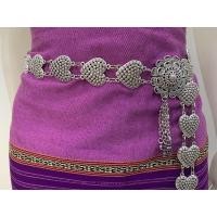 ราคา เข็มขัดเงินรมดำ สีทอง ต่อดอกใส่กับชุดไทยสวยๆ ยาว50นิ้ว (20097344965)