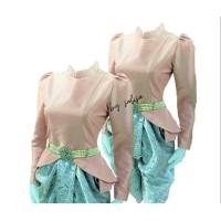 ราคา เสื้อไทยบรมพิมานปีกแมงเม่าสีกะปิ เฉพาะเสื้อ ตัดเย็บด้วยผ้าไหมทอหนา งานจากห้องเสื้อ งานสั่งตัด (769632667)