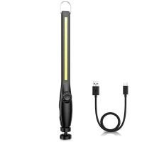 ราคา ไฟฉาย LED แบบแม่เหล็กชาร์จไฟได้ USB ตะขอแขวนโคมไฟพกพาแสงไฟตรวจสอบตั้งแคมป์ไฟซ่อมรถ (21171238259)