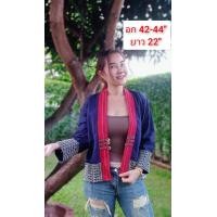 ราคา เสื้อคลุมพื้นเมือง เสื้อพื้นเมือง เสื้อคลุมแต่งขอบกะเหรี่ยง เสื้อชาวเขา แบบเยอะ (14493940965)