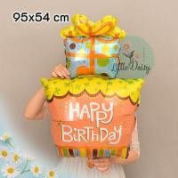 ราคา ส่งไว ลูกโป่งเค้กและของขวัญ ลูกโป่งหมี ลูกโป่งกล่องของขวัญ ลูกโป่งคัพเค้ก ฟอยล์เค้ก (18684155007)