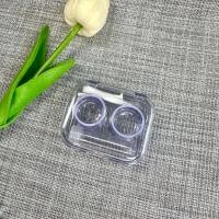 ราคา พร้อมส่ง ตลับคอนแทคเลนส์ กล่องคอนแทคเลนส์ใส พร้อมอุปกรณ์ Contact lens box set (20849579949)