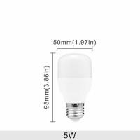 ราคา หลอดไฟสปอตไลท์ Bombilla หลอดไฟหลอดไฟ LED E27 60W 50W 40W 30W 20W 15W 10W 5W ไฟ LED 220V เปลวไฟไม่กระพริบโคมไฟ LED (18992596370)