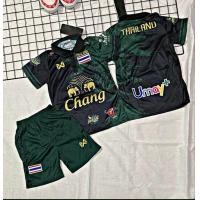 ราคา ชุดบอลเด็กไทย เด็กใส่ได้1ขวบถึง12ขวบ ลายพิมพ์เลเซอร์ ซักเครื่องได้ สีไม่ลอกสีไม่ตก (20441515992)