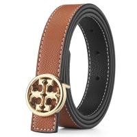 ราคา Athosline Burch TB เข็มขัดผู้หญิงมีกล่องของขวัญสองด้านเข็มขัดเข็มขัดบางสำหรับใส่กางเกงยีนส์หนังแท้หัวเข็มขัดประดับหมุดสีส้มของขวัญของขวัญของขวัญขนาด2 4ซม (16374102043)